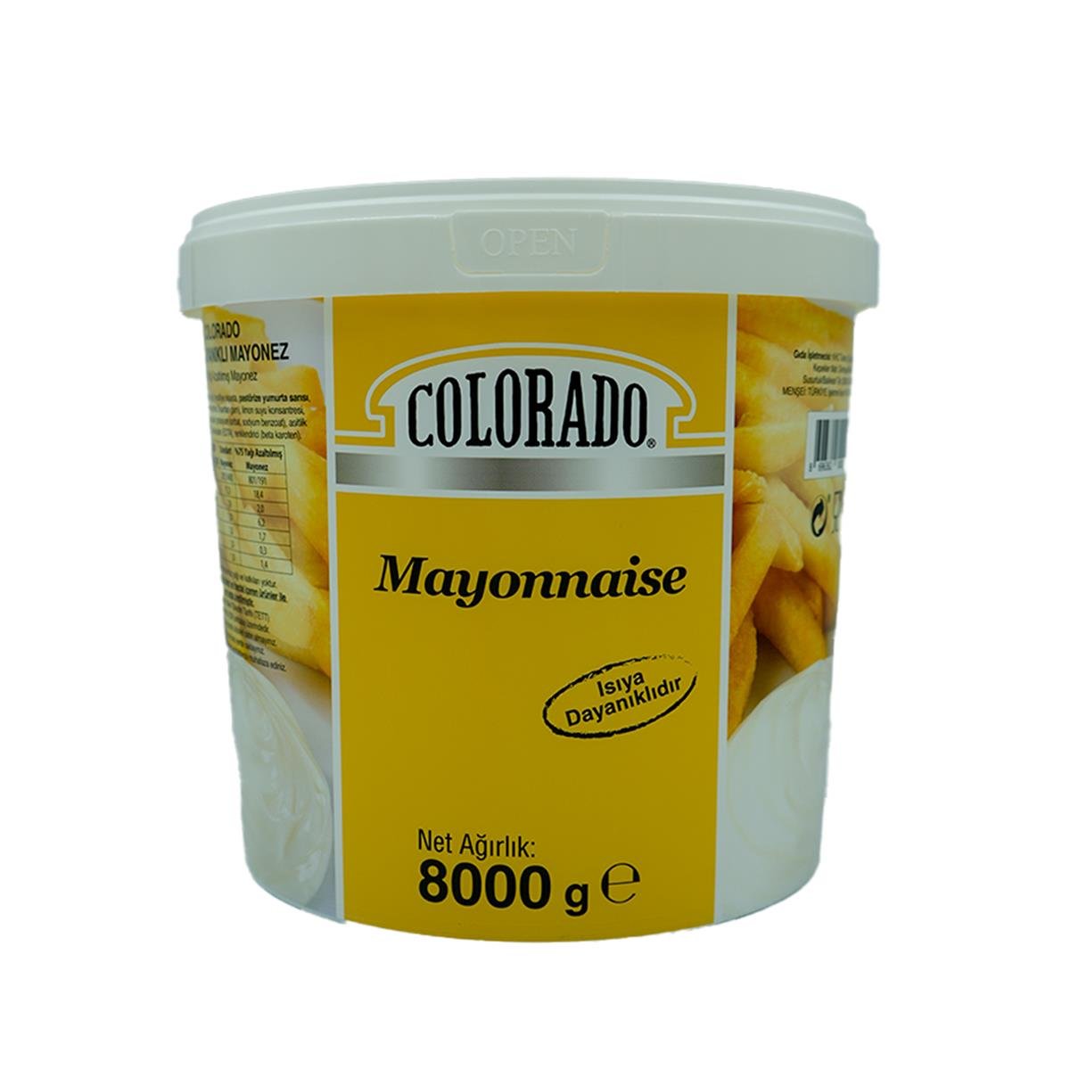 8000 GR KV COLORADO/ I.D.MAYONEZ(1*2 KL)