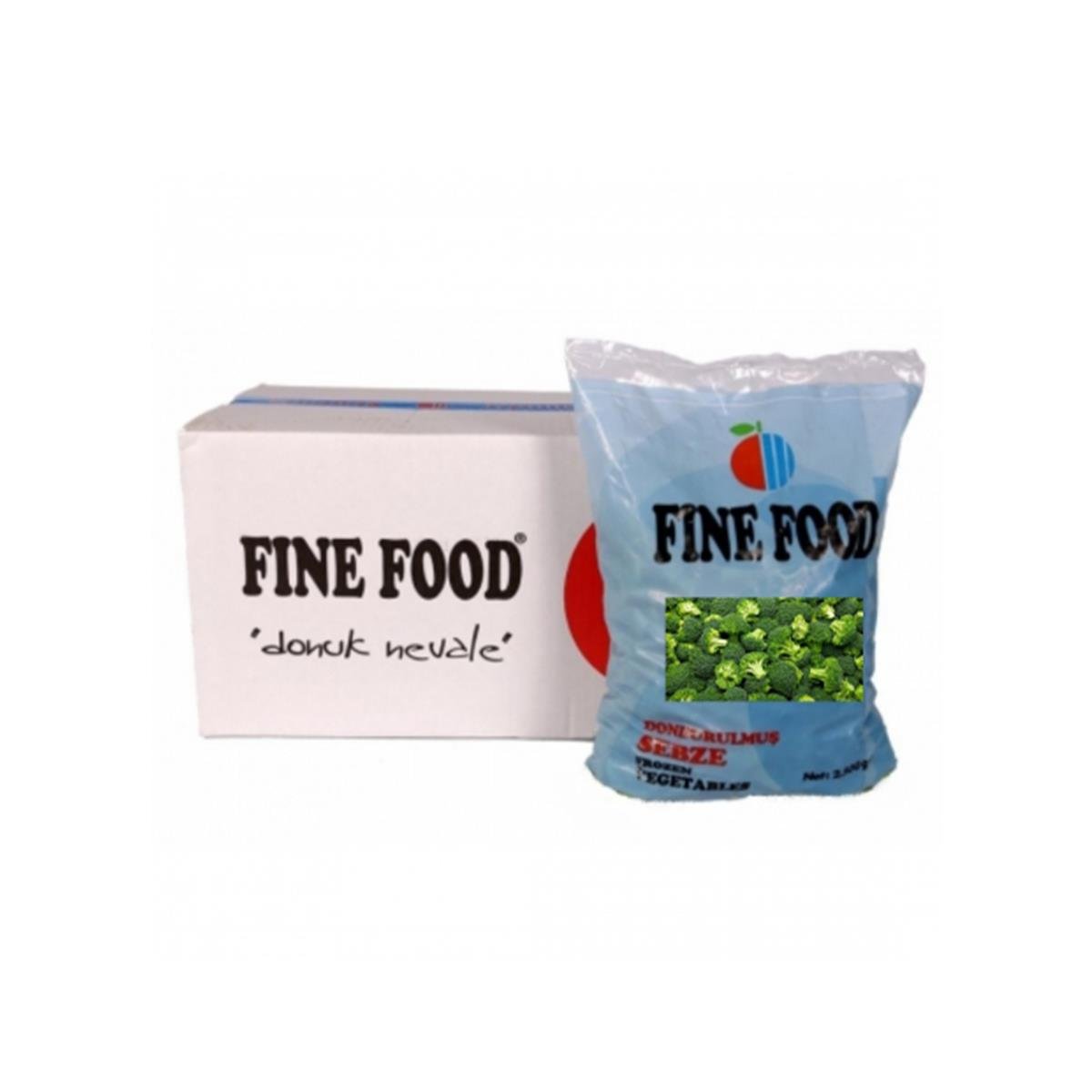 FINEFOOD BROKOLİ 2,5KG*4PKT 10KG