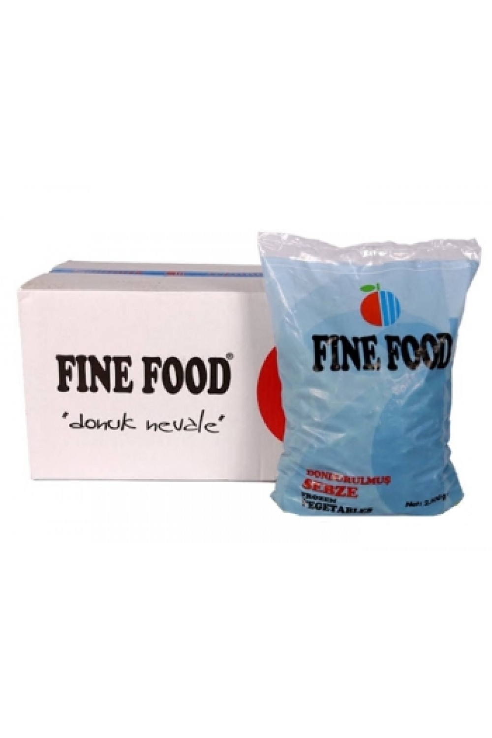 FINEFOOD YEŞİL KÜP BİBER 10KG*1PKT 10KG